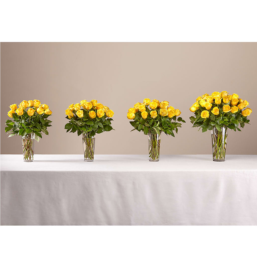 Long Stem Yellow Rose Bouquet –  Kennewick Flower Shop Inc, Kennewick WA