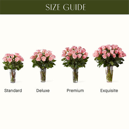 Long Stem Pink Rose Bouquet –  Kennewick Flower Shop Inc, Kennewick WA