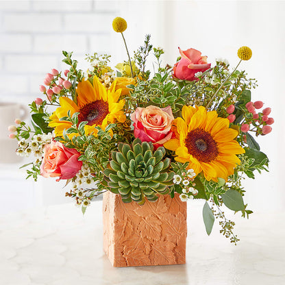 Sunflower Season Bouquet –  Kennewick Flower Shop Inc, Kennewick WA