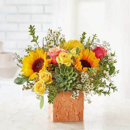 Sunflower Season Bouquet –  Kennewick Flower Shop Inc, Kennewick WA