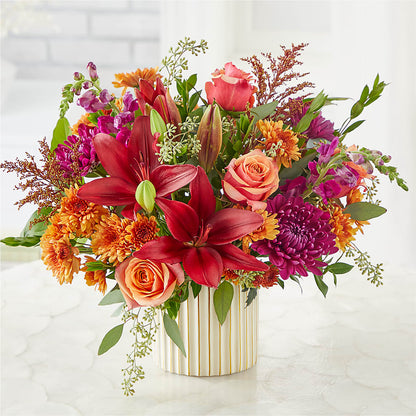 Burgundy Landscape Bouquet –  Kennewick Flower Shop Inc, Kennewick WA