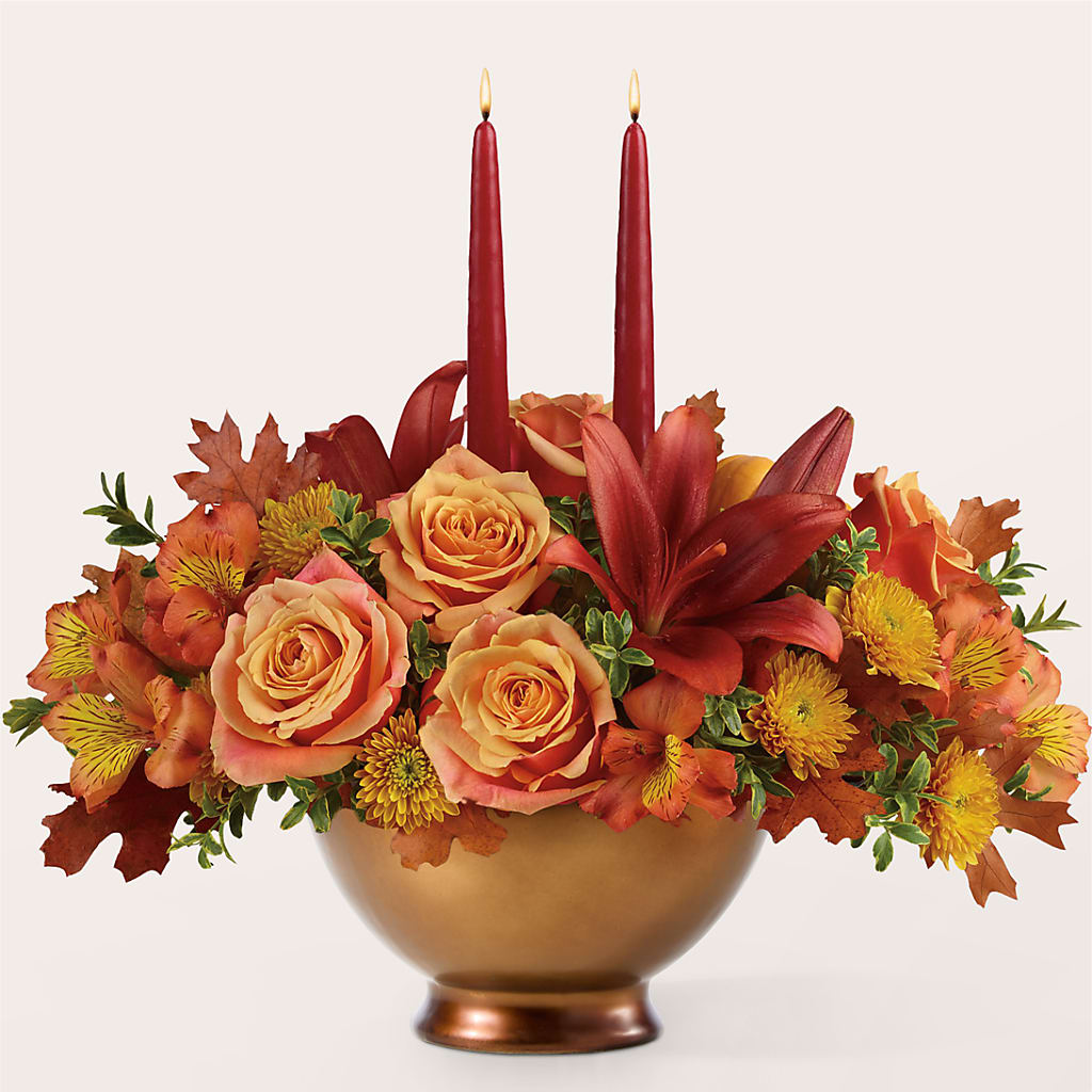 Harvest Table Centerpiece –  Kennewick Flower Shop Inc, Kennewick WA