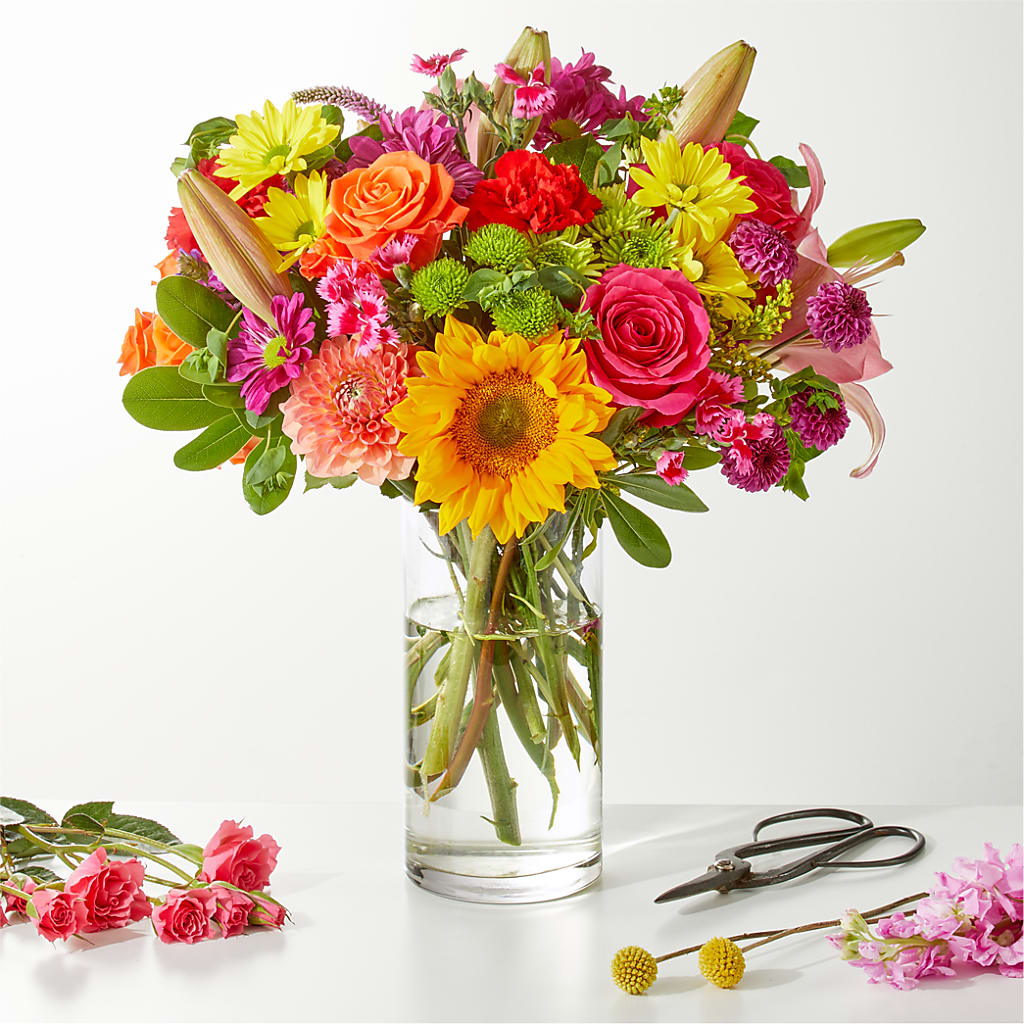 Cue the Confetti - A Florist Original –  Kennewick Flower Shop Inc, Kennewick WA