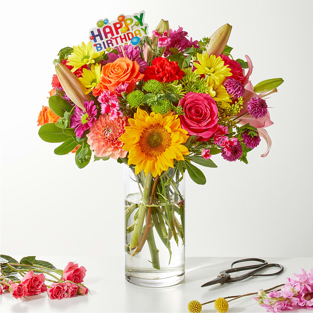 Cue the Confetti - A Florist Original –  Kennewick Flower Shop Inc, Kennewick WA