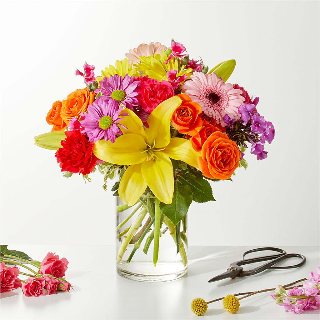 Cue the Confetti - A Florist Original –  Kennewick Flower Shop Inc, Kennewick WA