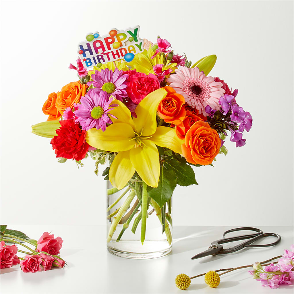 Cue the Confetti - A Florist Original –  Kennewick Flower Shop Inc, Kennewick WA