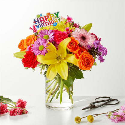 Cue the Confetti - A Florist Original –  Kennewick Flower Shop Inc, Kennewick WA