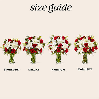 Sparkling Snowflakes Bouquet –  Kennewick Flower Shop Inc, Kennewick WA