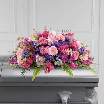 Glorious Garden Casket Spray –  Kennewick Flower Shop Inc, Kennewick WA