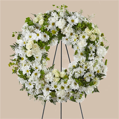 Faithful Wishes Wreath –  Kennewick Flower Shop Inc, Kennewick WA