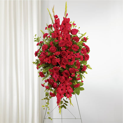 From the Heart Standing Spray –  Kennewick Flower Shop Inc, Kennewick WA