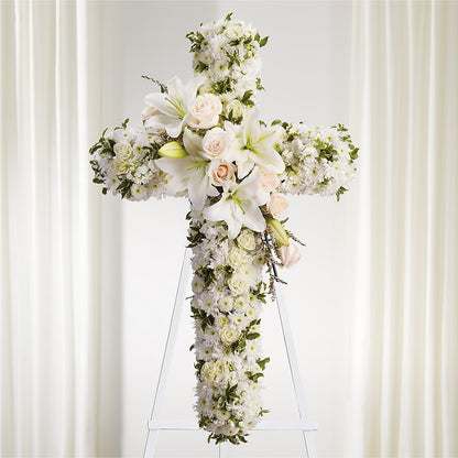 Spiritual Guidance Standing Spray –  Kennewick Flower Shop Inc, Kennewick WA
