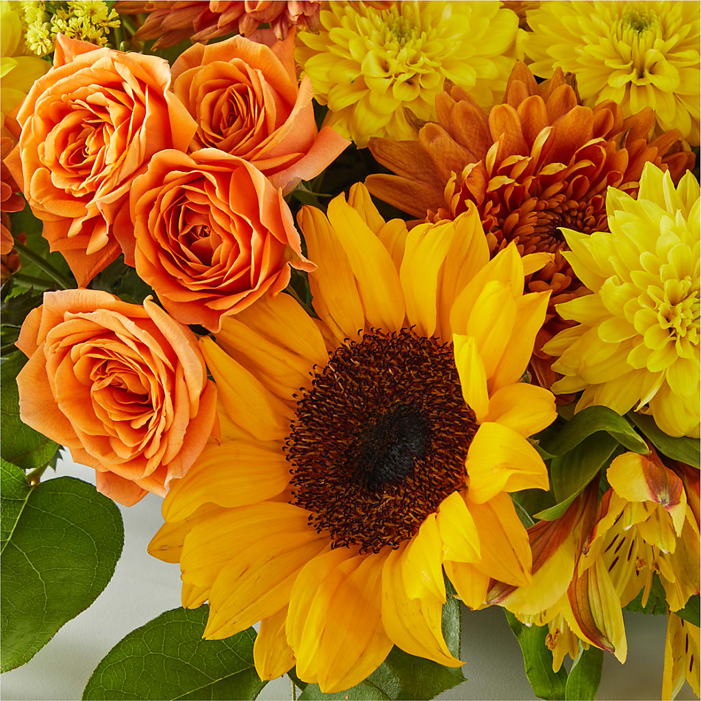 Autumn Harmony Centerpiece –  Kennewick Flower Shop Inc, Kennewick WA
