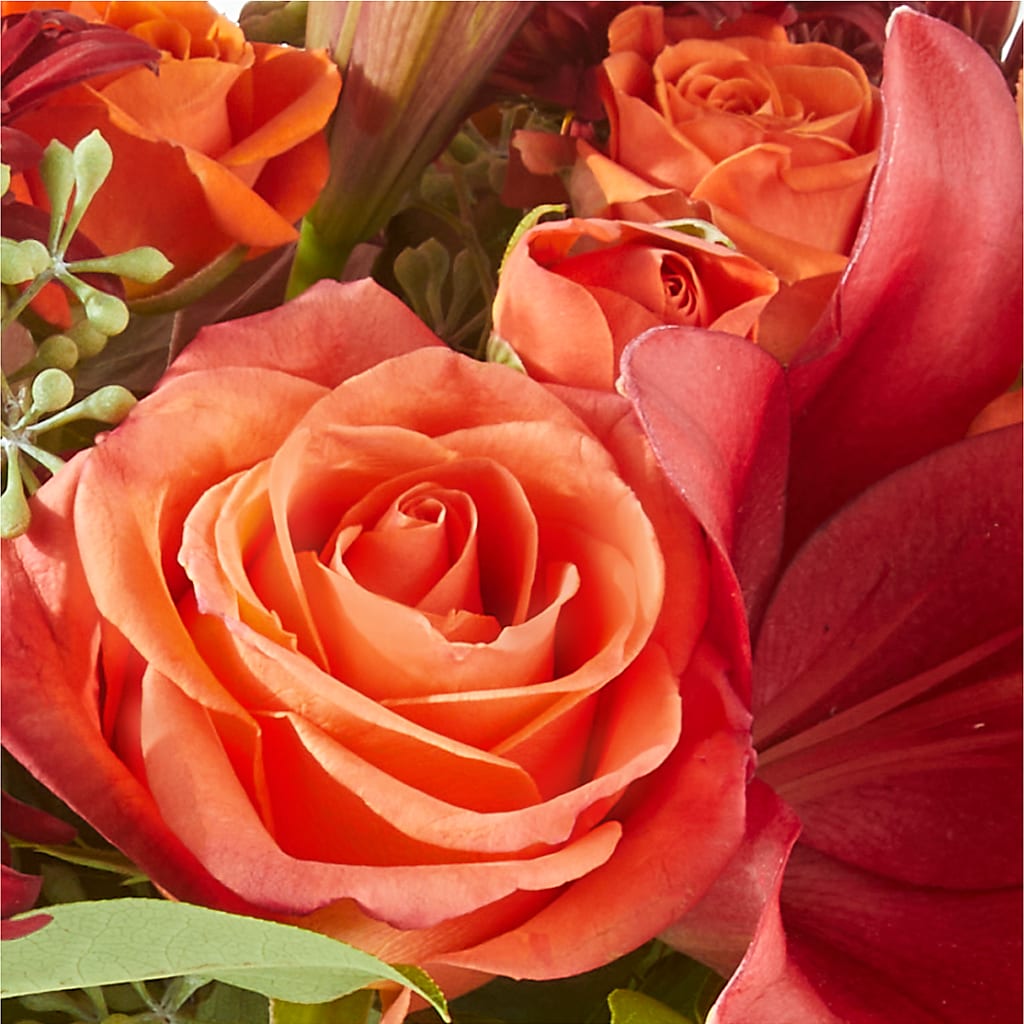 Crimson Leaves Bouquet –  Kennewick Flower Shop Inc, Kennewick WA