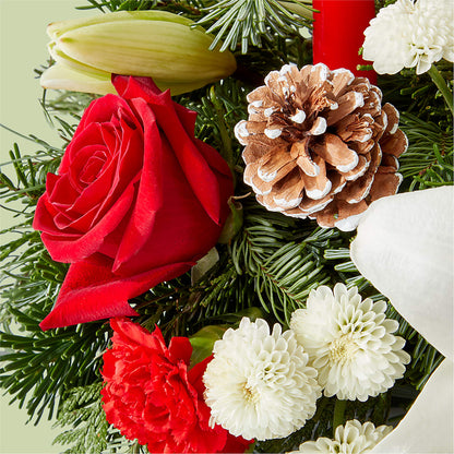 Seasonal Festivities Centerpiece –  Kennewick Flower Shop Inc, Kennewick WA