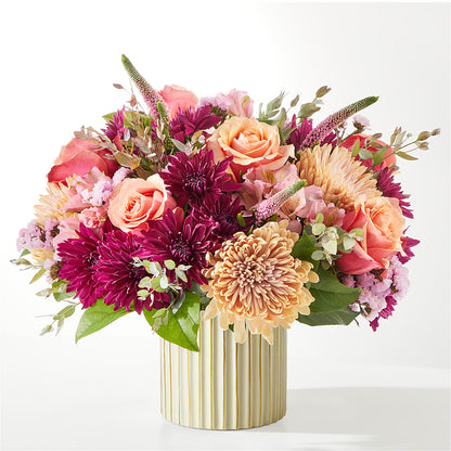 Berry Cobbler Bouquet with Ivory Vase –  Kennewick Flower Shop Inc, Kennewick WA