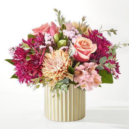 Berry Cobbler Bouquet with Ivory Vase –  Kennewick Flower Shop Inc, Kennewick WA