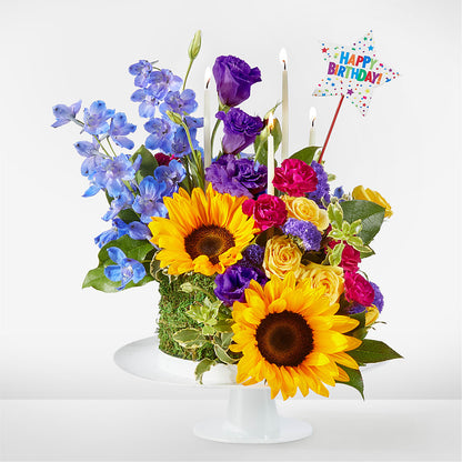 Star of the Day Floral Cake –  Kennewick Flower Shop Inc, Kennewick WA