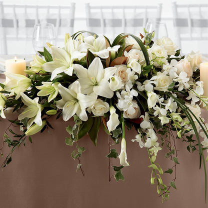 White Linen Arrangement –  Kennewick Flower Shop Inc, Kennewick WA